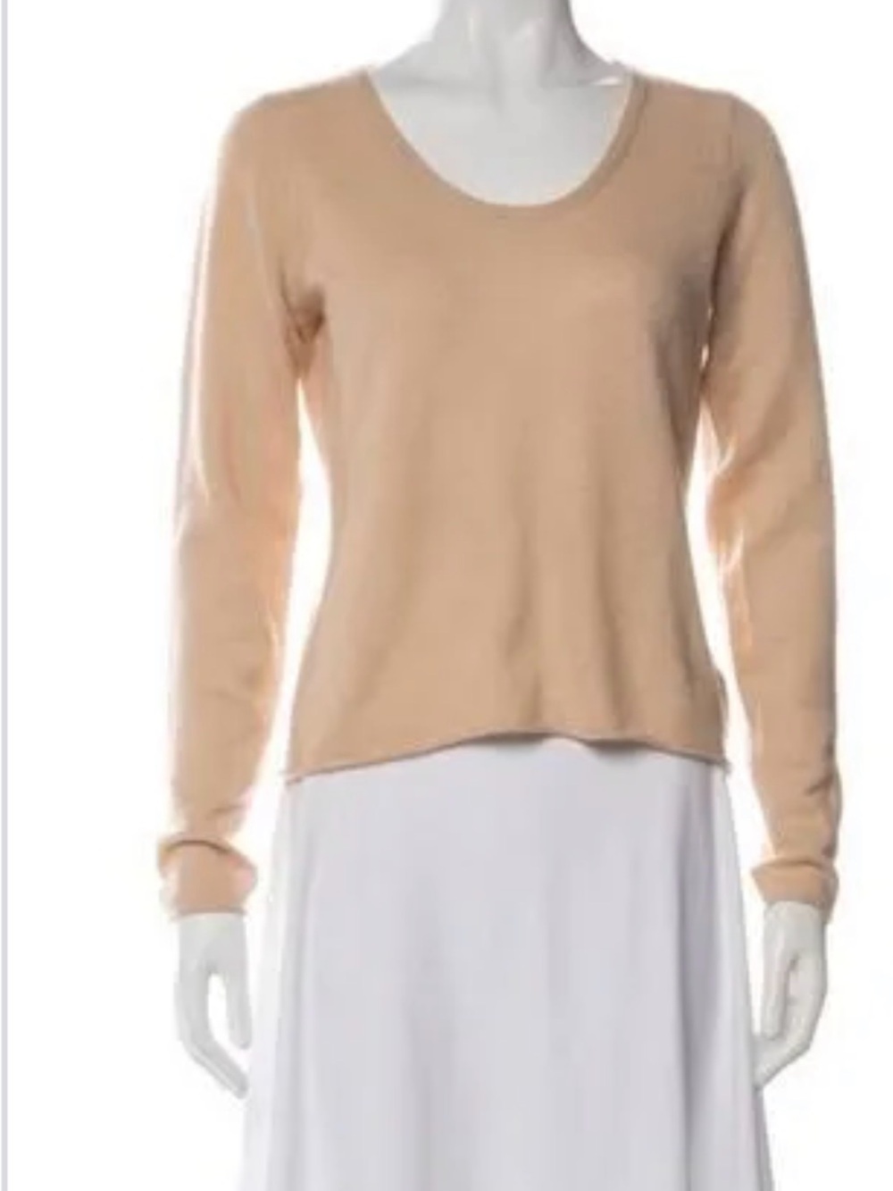 NakedCashmere pale pink Scoop Neck Cashmere sweater